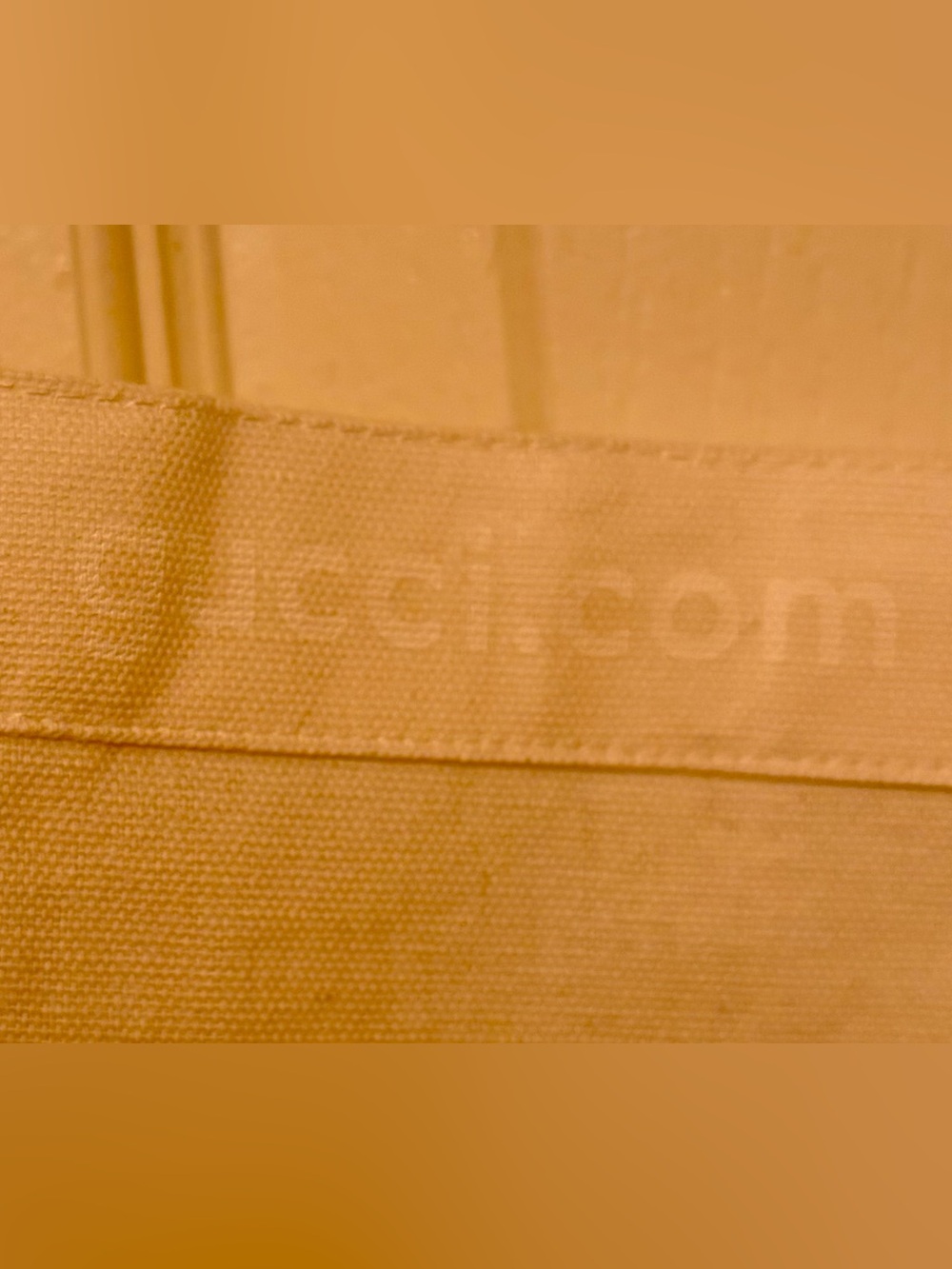 (GWP) Gucci White Canvas Tote - Picture 5 of 8